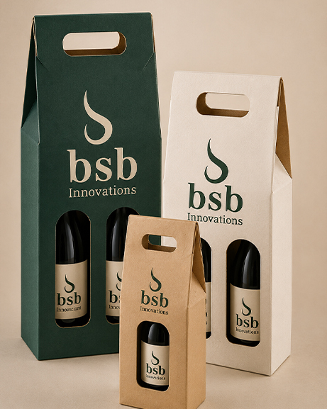 Digital-printed limited-edition wine carrier — BSB Innovations