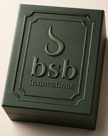Sculpted multi-level emboss detail — BSB Innovations