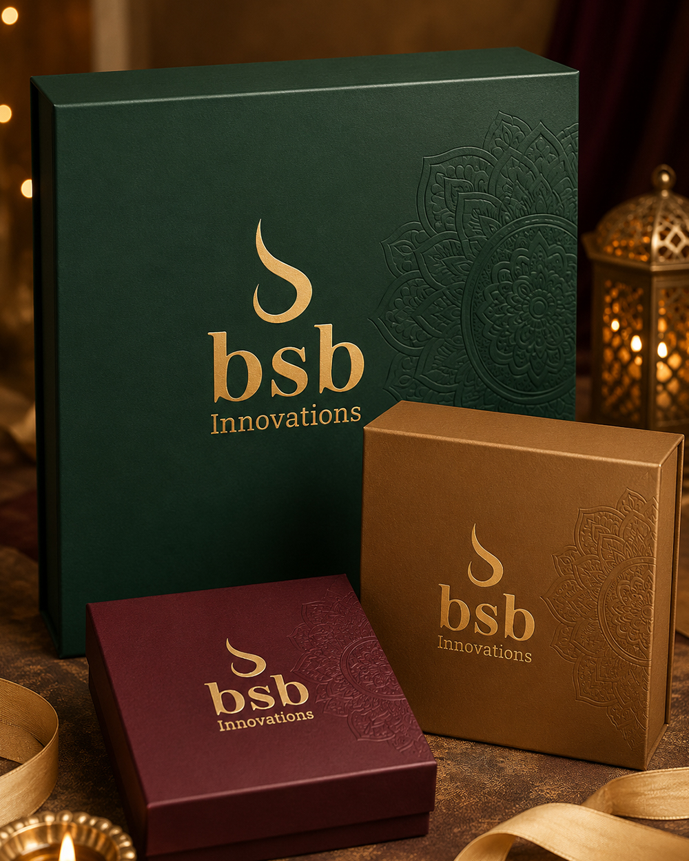 Corporate gifting — limited-edition Diwali boxes by BSB Innovations